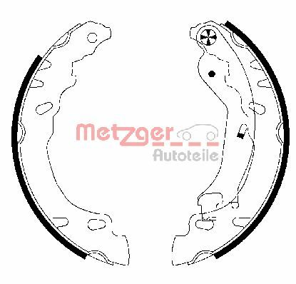 Brake Shoe Set (MG 828)