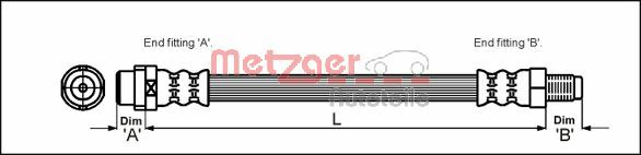 Brake Hose (4114776)