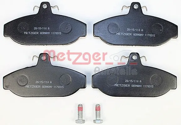 Brake Pad Set, disc brake (1170315)