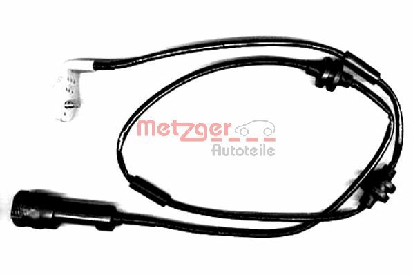Warning Contact, brake pad wear (WK 17-039)