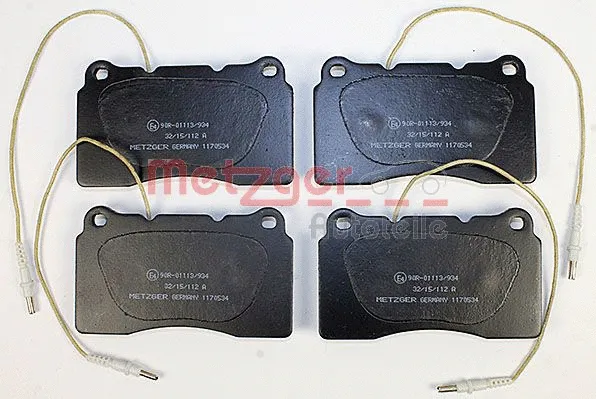Brake Pad Set, disc brake (1170534)