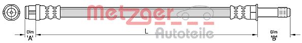 Brake Hose (4110434)