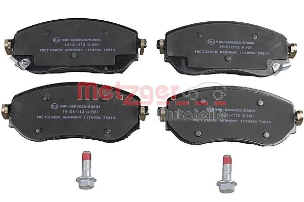 Brake Pad Set, disc brake (1170936)