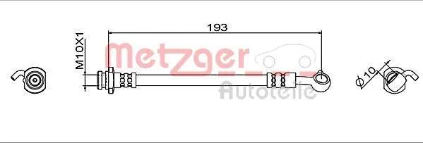 Brake Hose (4111951)
