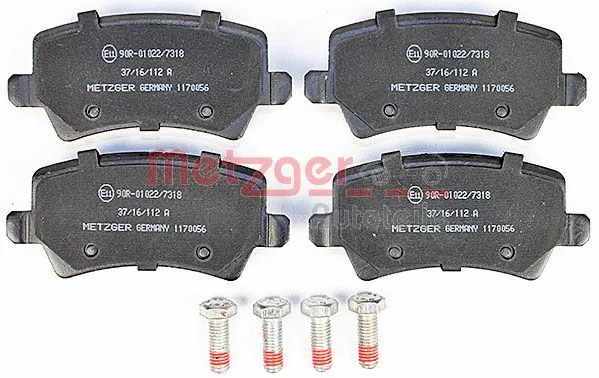 Brake Pad Set, disc brake (1170056)