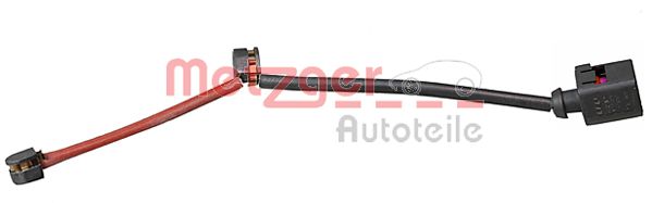 Warning Contact, brake pad wear (WK 17-336)