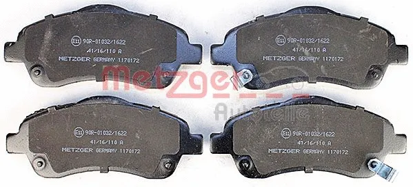 Brake Pad Set, disc brake (1170172)