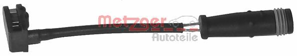 Warning Contact, brake pad wear (WK 17-108)