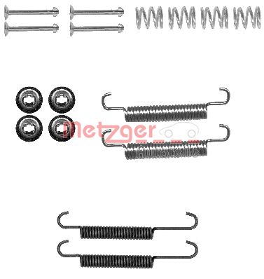 Accessory Kit, parking brake shoes (105-0893)