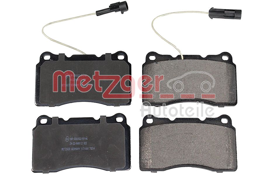 Brake Pad Set, disc brake (1171000)