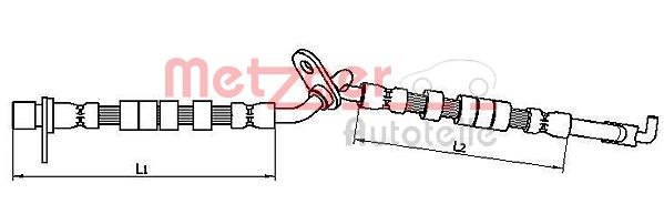 Brake Hose (4110709)