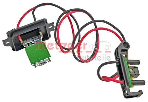 Resistor, interior blower