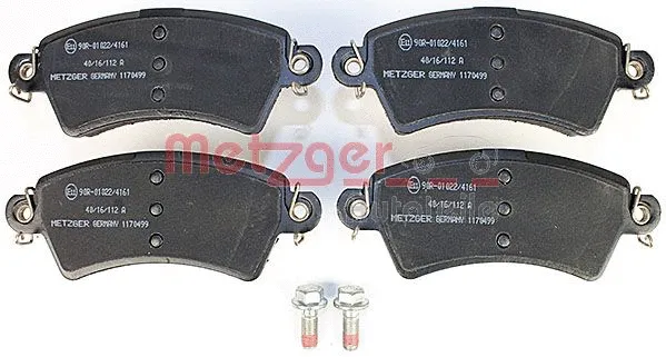 Brake Pad Set, disc brake (1170499)