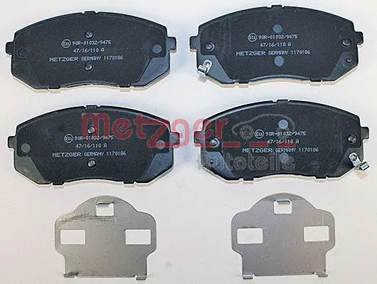 Brake Pad Set, disc brake (1170186)