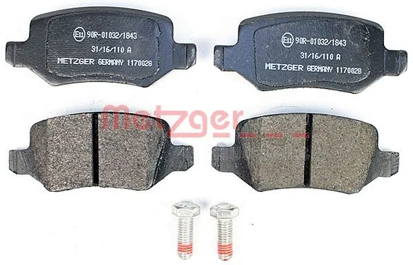 Brake Pad Set, disc brake (1170028)