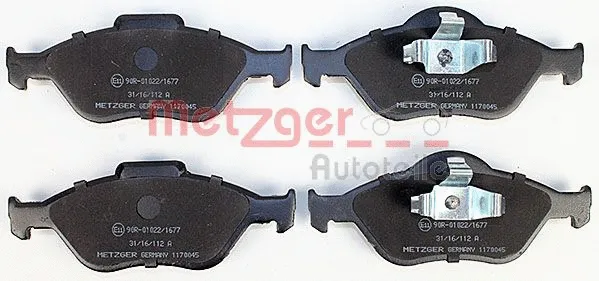 Brake Pad Set, disc brake (1170045)