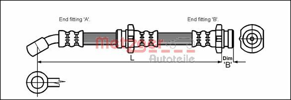 Brake Hose (4111994)