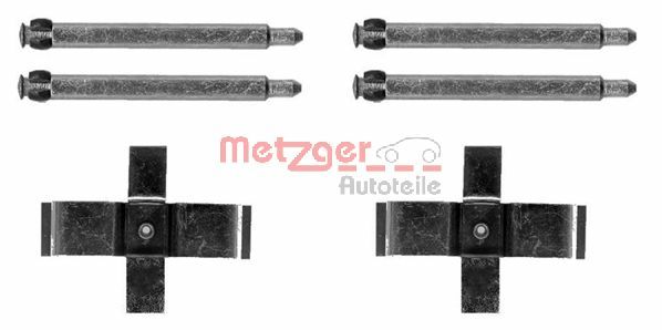 Accessory Kit, disc brake pad (109-1713)