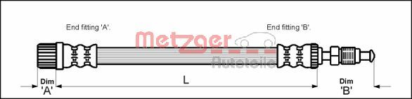Brake Hose (4113261)