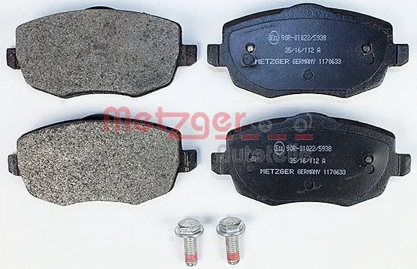 Brake Pad Set, disc brake (1170633)
