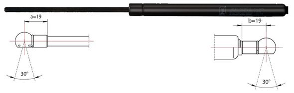 Gas Spring, boot/cargo area (2110465)