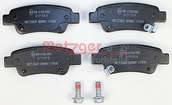 Brake Pad Set, disc brake (1170508)