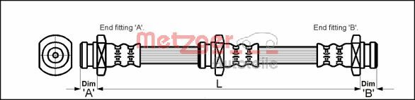 Brake Hose (4114790)