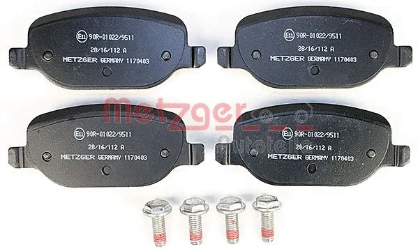 Brake Pad Set, disc brake (1170403)
