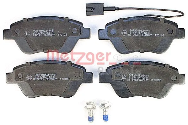 Brake Pad Set, disc brake (1170102)