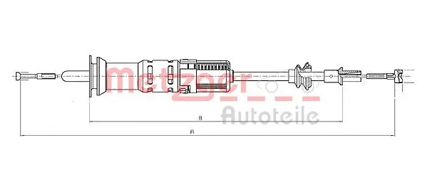 Cable Pull, clutch control (19.211E)