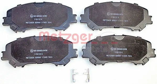 Brake Pad Set, disc brake (1170835)