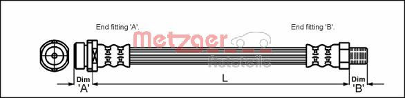 Brake Hose (4112316)