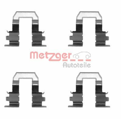 Accessory Kit, disc brake pad (109-1255)