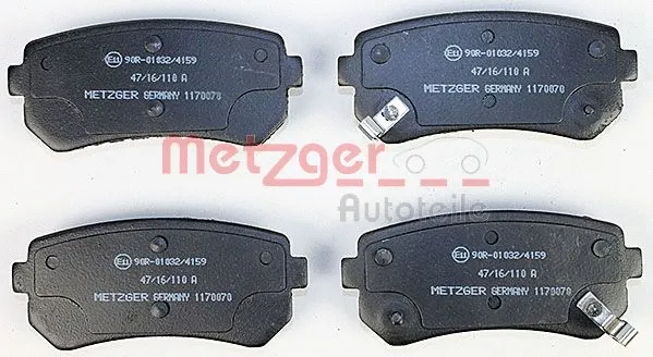 Brake Pad Set, disc brake (1170070)