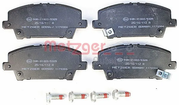Brake Pad Set, disc brake (1170384)