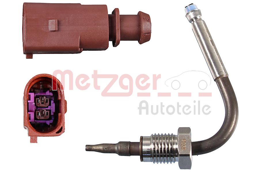Sensor, exhaust gas temperature