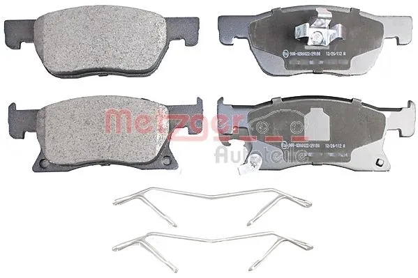 Brake Pad Set, disc brake (1170857)