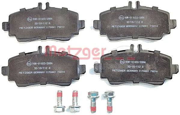 Brake Pad Set, disc brake (1170041)