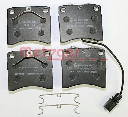 Brake Pad Set, disc brake (1170664)