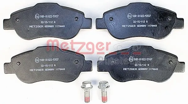 Brake Pad Set, disc brake (1170440)