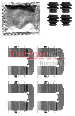 Accessory Kit, disc brake pad (109-1814)