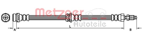 Brake Hose (4110038)