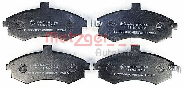 Brake Pad Set, disc brake (1170506)