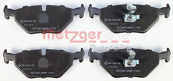 Brake Pad Set, disc brake (1170014)