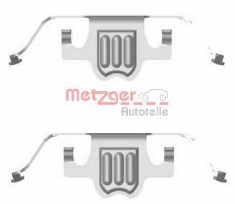 Accessory Kit, disc brake pad (109-1695)