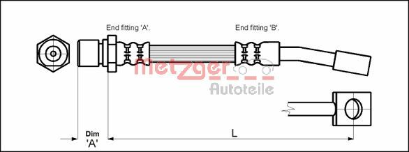 Brake Hose (4114679)