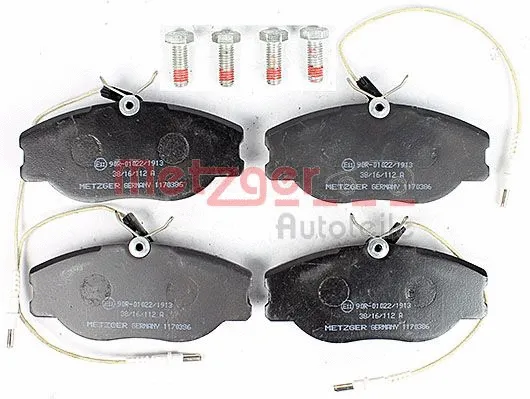 Brake Pad Set, disc brake (1170386)