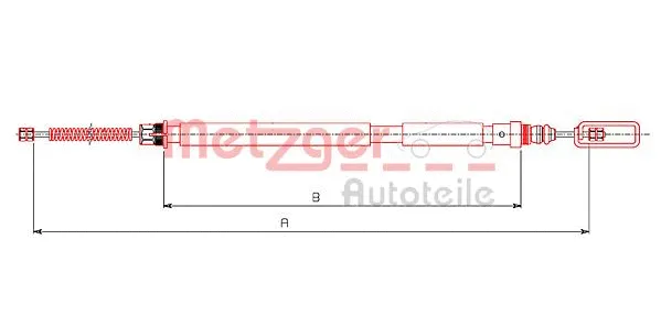 Cable Pull, parking brake (491.4)