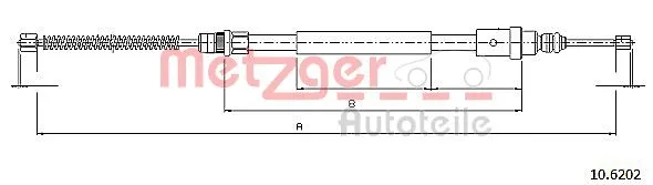 Cable Pull, parking brake (10.6202)