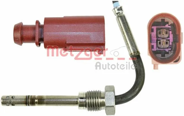 Sensor, exhaust gas temperature